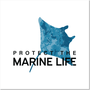 Aquatic Animal Protect and Respect Marine Life Posters and Art